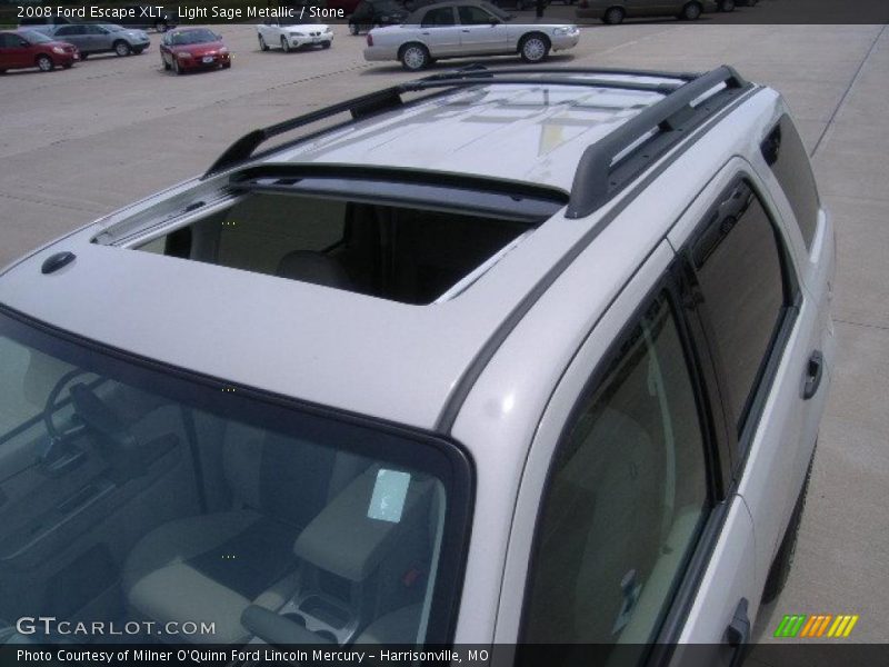 Light Sage Metallic / Stone 2008 Ford Escape XLT