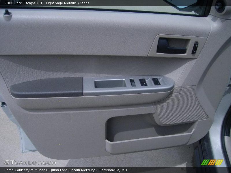 Light Sage Metallic / Stone 2008 Ford Escape XLT