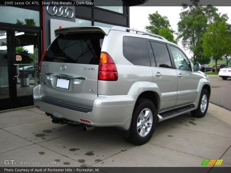 Silver Pine Metallic / Dark Gray 2005 Lexus GX 470