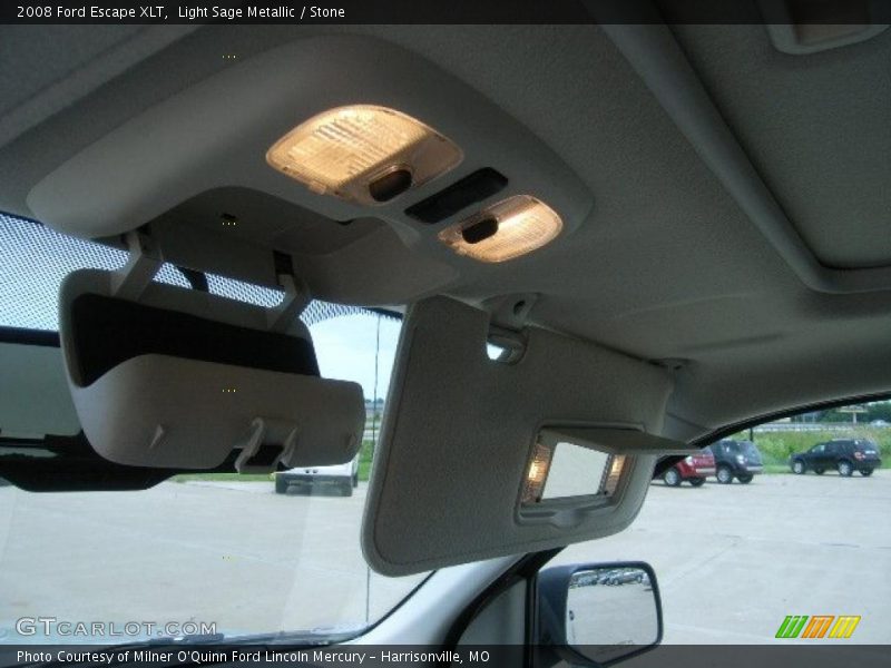 Light Sage Metallic / Stone 2008 Ford Escape XLT