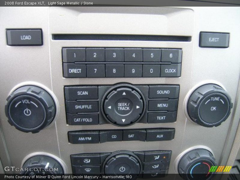 Light Sage Metallic / Stone 2008 Ford Escape XLT