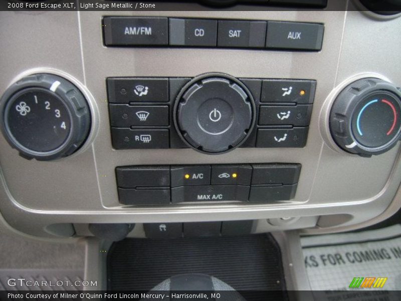 Light Sage Metallic / Stone 2008 Ford Escape XLT