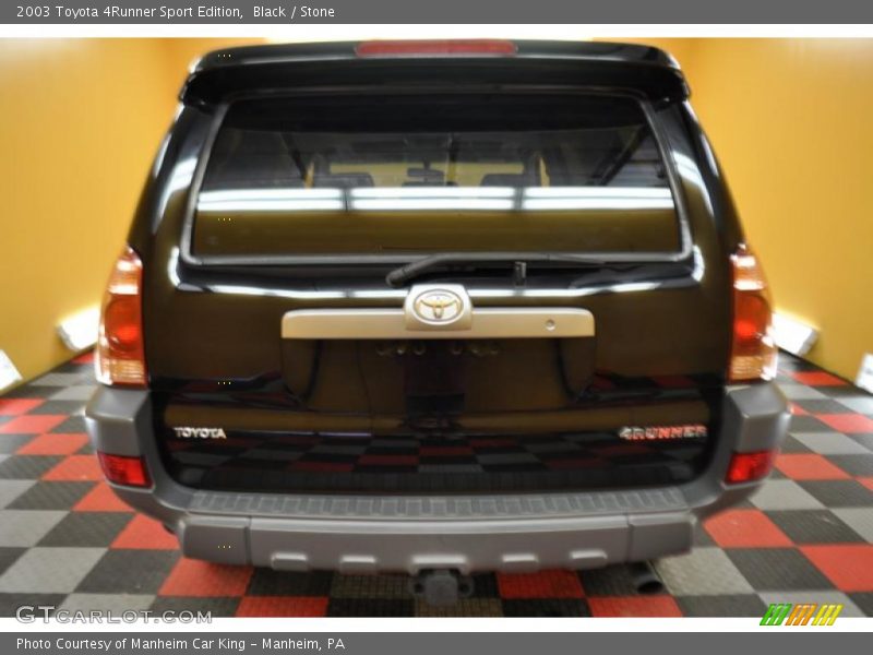 Black / Stone 2003 Toyota 4Runner Sport Edition
