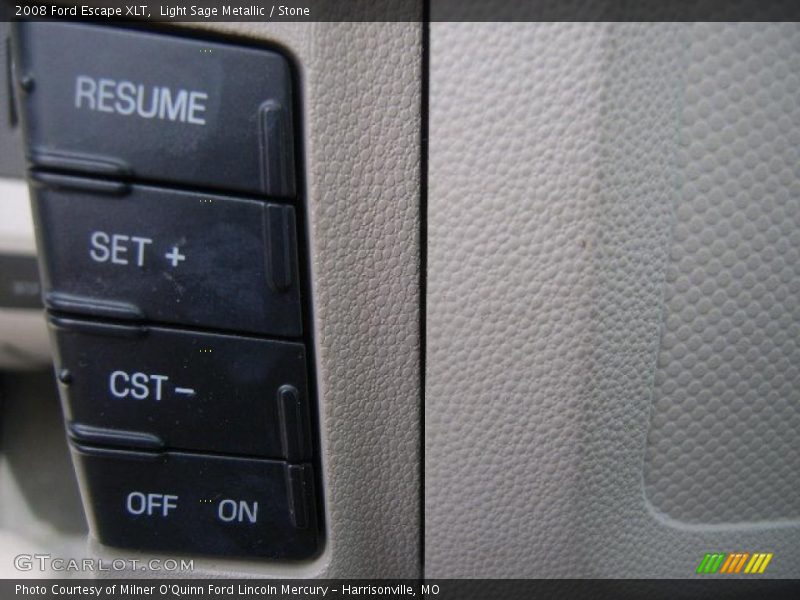 Light Sage Metallic / Stone 2008 Ford Escape XLT