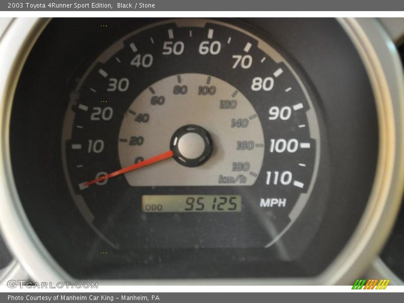 Black / Stone 2003 Toyota 4Runner Sport Edition