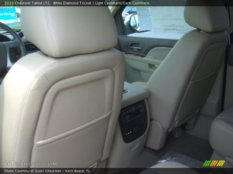 White Diamond Tricoat / Light Cashmere/Dark Cashmere 2010 Chevrolet Tahoe LTZ