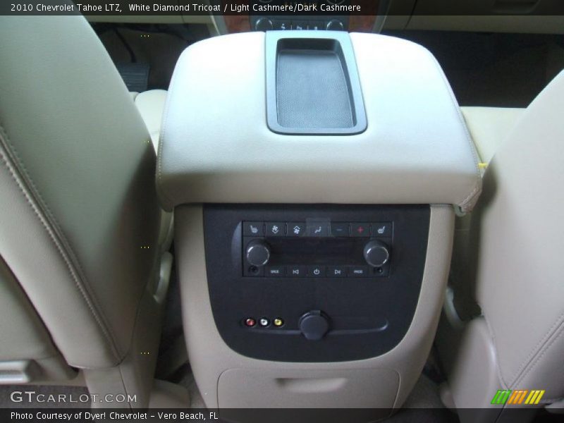 White Diamond Tricoat / Light Cashmere/Dark Cashmere 2010 Chevrolet Tahoe LTZ