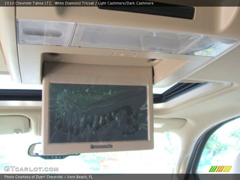 White Diamond Tricoat / Light Cashmere/Dark Cashmere 2010 Chevrolet Tahoe LTZ