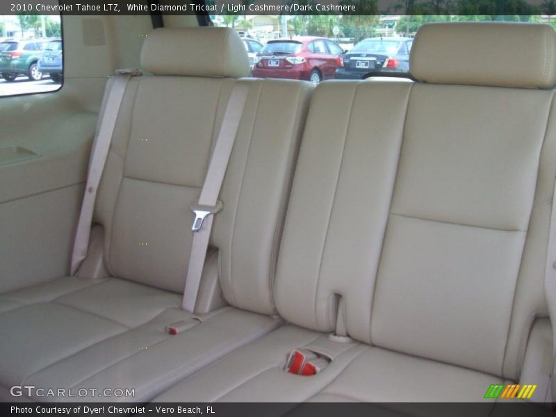 White Diamond Tricoat / Light Cashmere/Dark Cashmere 2010 Chevrolet Tahoe LTZ