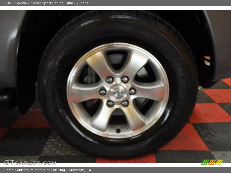Black / Stone 2003 Toyota 4Runner Sport Edition