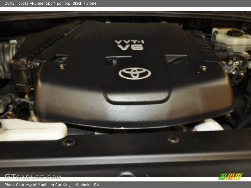 Black / Stone 2003 Toyota 4Runner Sport Edition