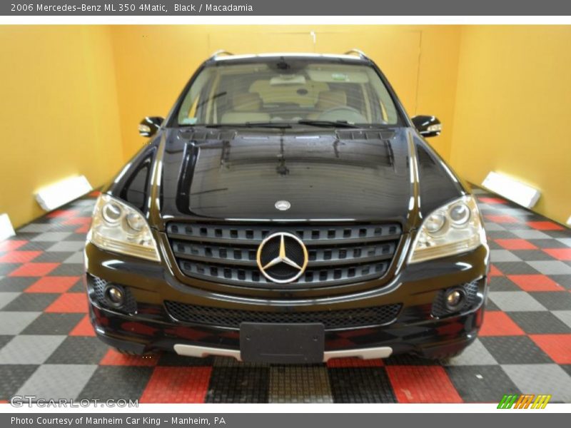 Black / Macadamia 2006 Mercedes-Benz ML 350 4Matic