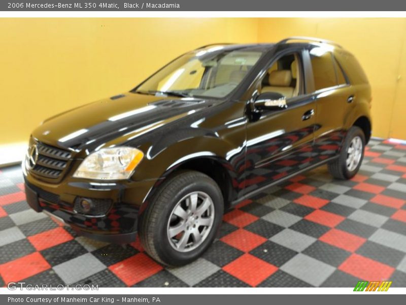 Black / Macadamia 2006 Mercedes-Benz ML 350 4Matic
