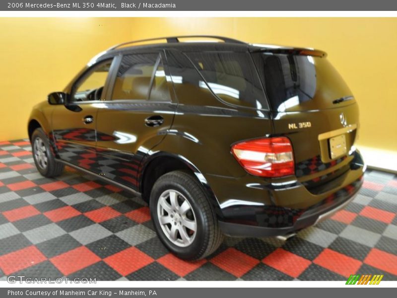 Black / Macadamia 2006 Mercedes-Benz ML 350 4Matic