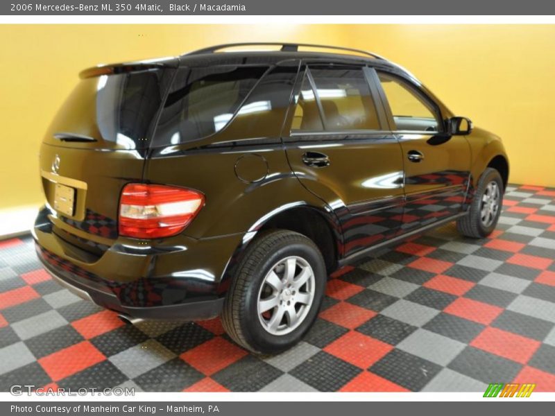 Black / Macadamia 2006 Mercedes-Benz ML 350 4Matic