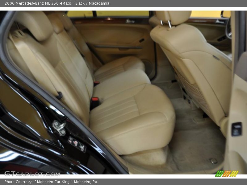 Black / Macadamia 2006 Mercedes-Benz ML 350 4Matic