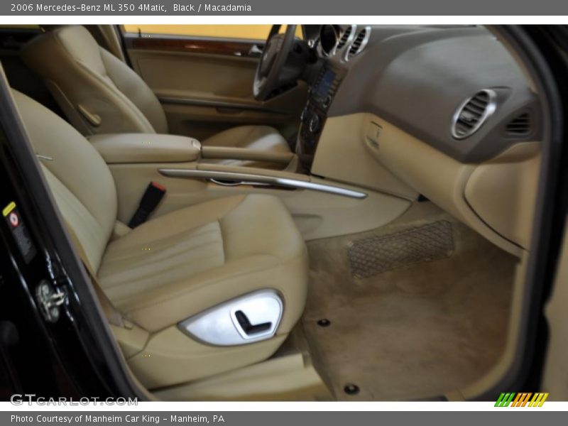 Black / Macadamia 2006 Mercedes-Benz ML 350 4Matic