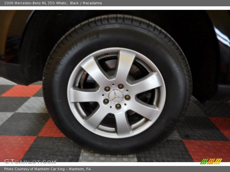 Black / Macadamia 2006 Mercedes-Benz ML 350 4Matic