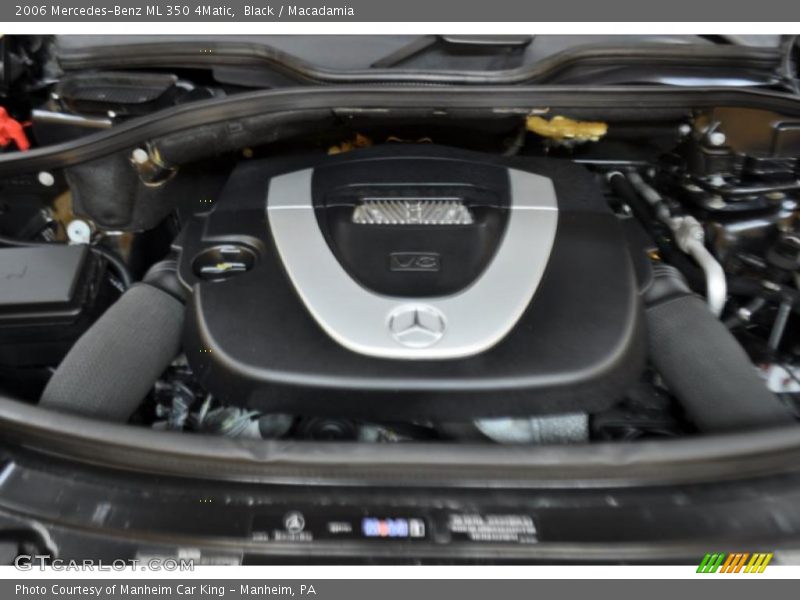 Black / Macadamia 2006 Mercedes-Benz ML 350 4Matic
