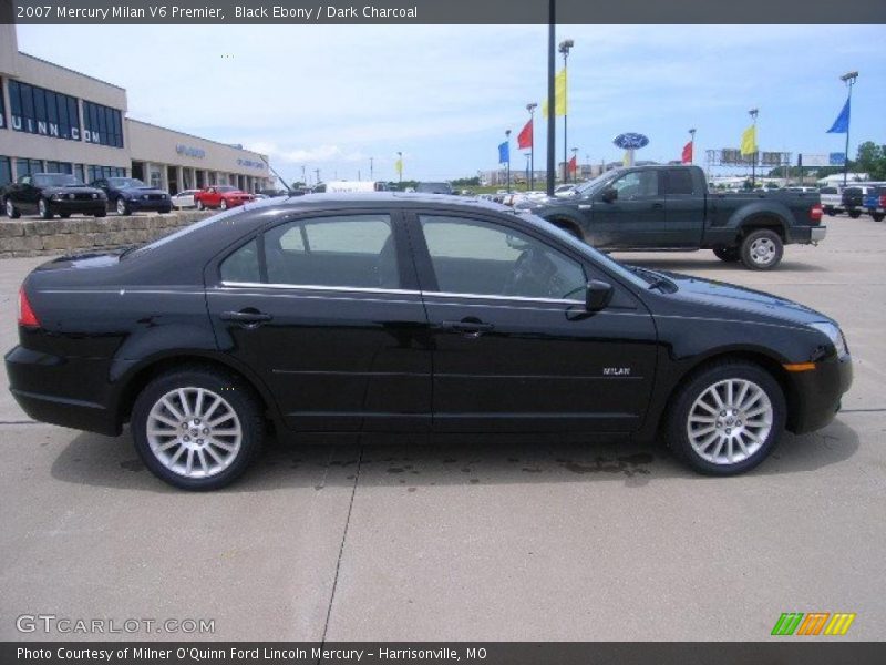 Black Ebony / Dark Charcoal 2007 Mercury Milan V6 Premier