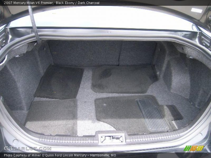 Black Ebony / Dark Charcoal 2007 Mercury Milan V6 Premier