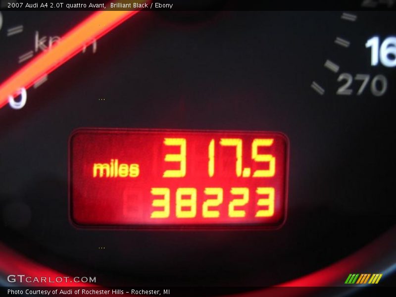 Brilliant Black / Ebony 2007 Audi A4 2.0T quattro Avant