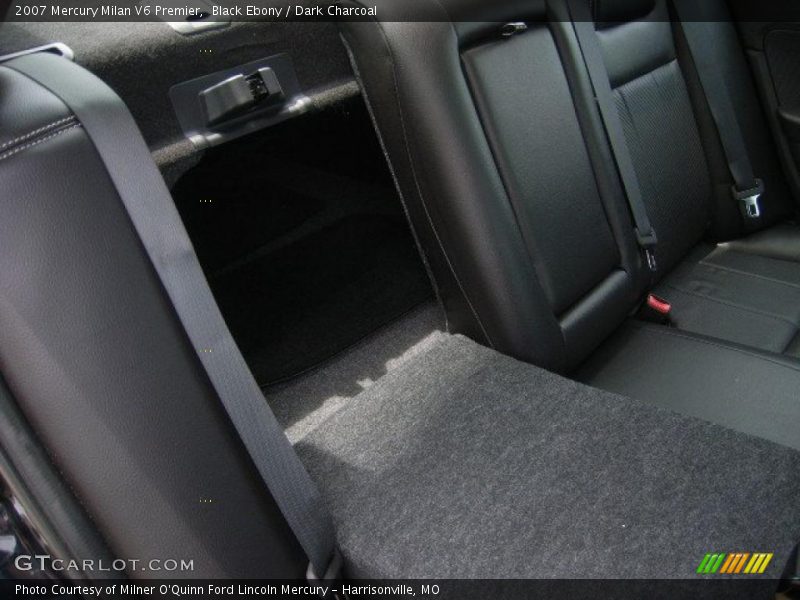 Black Ebony / Dark Charcoal 2007 Mercury Milan V6 Premier