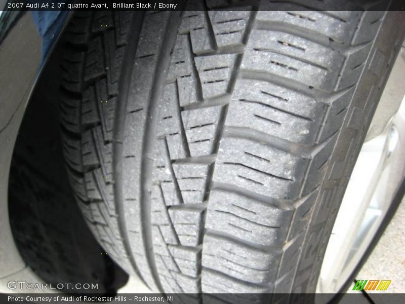 Brilliant Black / Ebony 2007 Audi A4 2.0T quattro Avant
