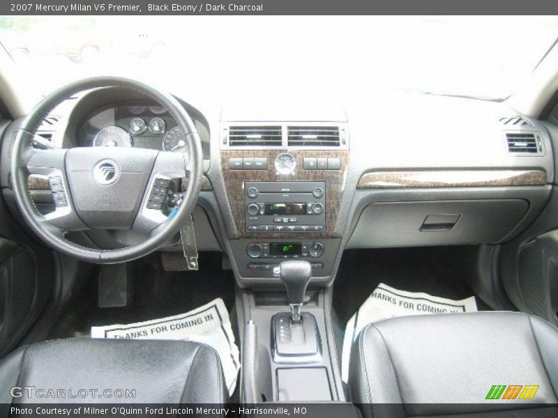 Black Ebony / Dark Charcoal 2007 Mercury Milan V6 Premier