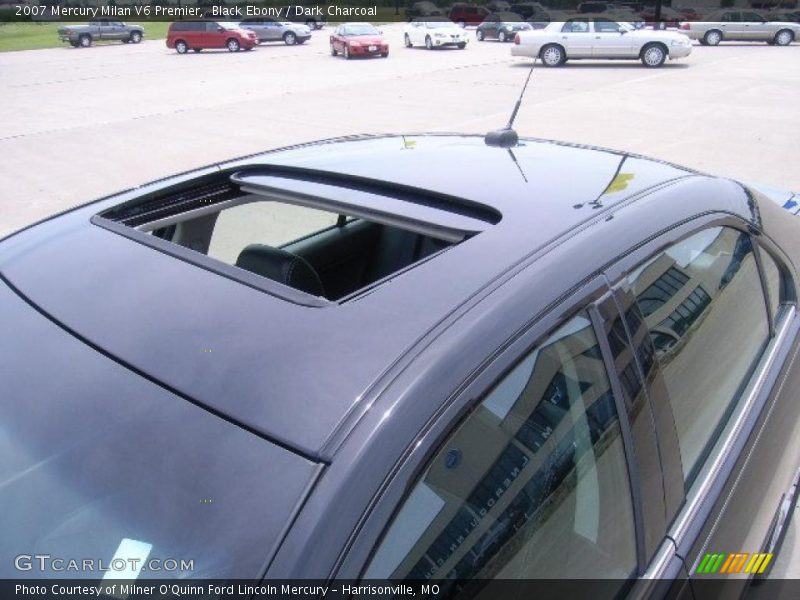 Black Ebony / Dark Charcoal 2007 Mercury Milan V6 Premier