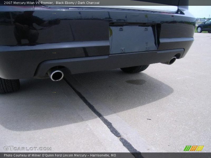 Black Ebony / Dark Charcoal 2007 Mercury Milan V6 Premier