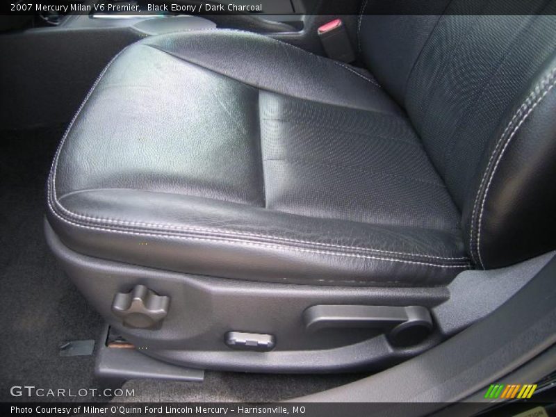 Black Ebony / Dark Charcoal 2007 Mercury Milan V6 Premier