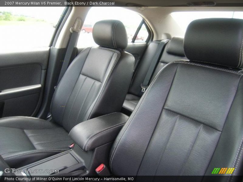 Black Ebony / Dark Charcoal 2007 Mercury Milan V6 Premier