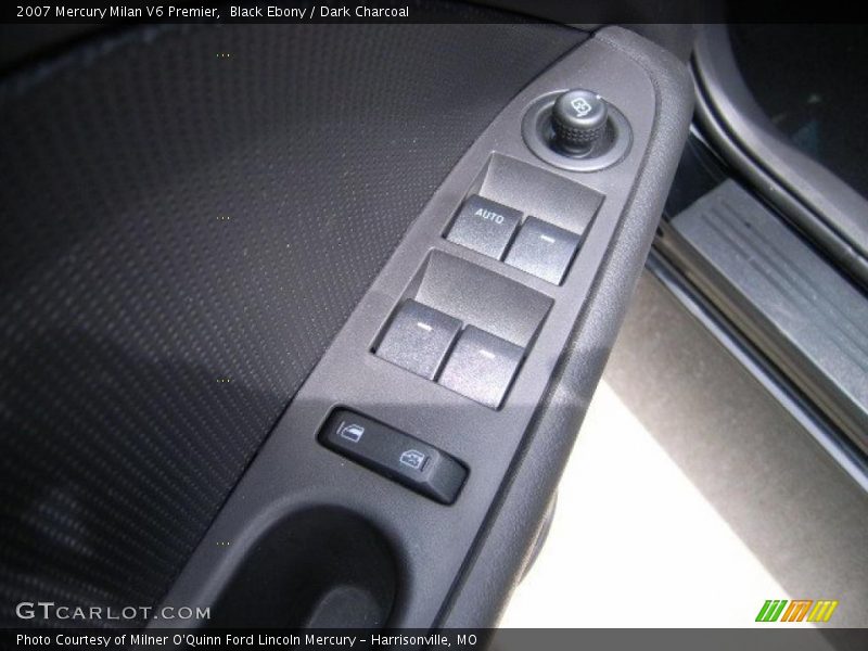 Black Ebony / Dark Charcoal 2007 Mercury Milan V6 Premier