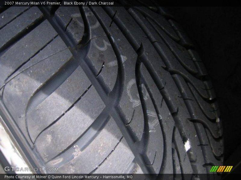 Black Ebony / Dark Charcoal 2007 Mercury Milan V6 Premier