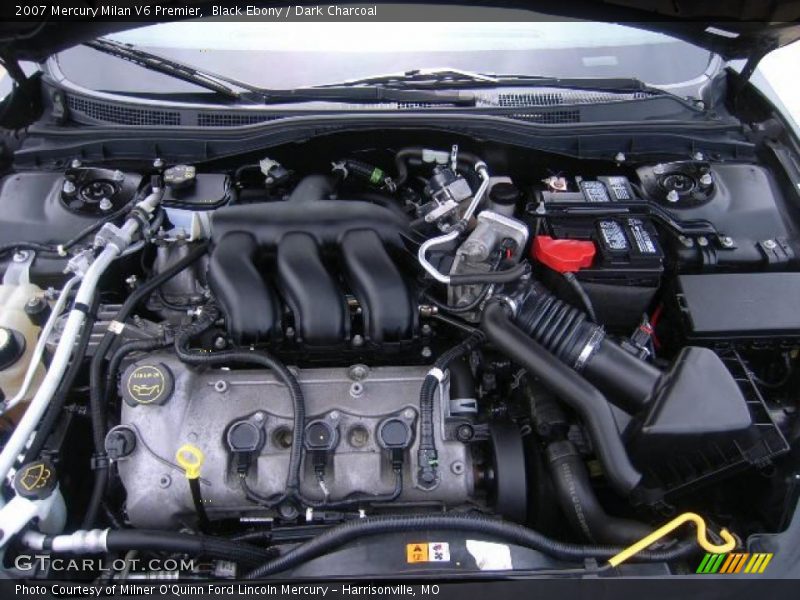 Black Ebony / Dark Charcoal 2007 Mercury Milan V6 Premier