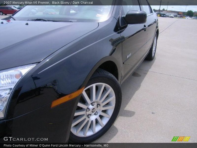 Black Ebony / Dark Charcoal 2007 Mercury Milan V6 Premier