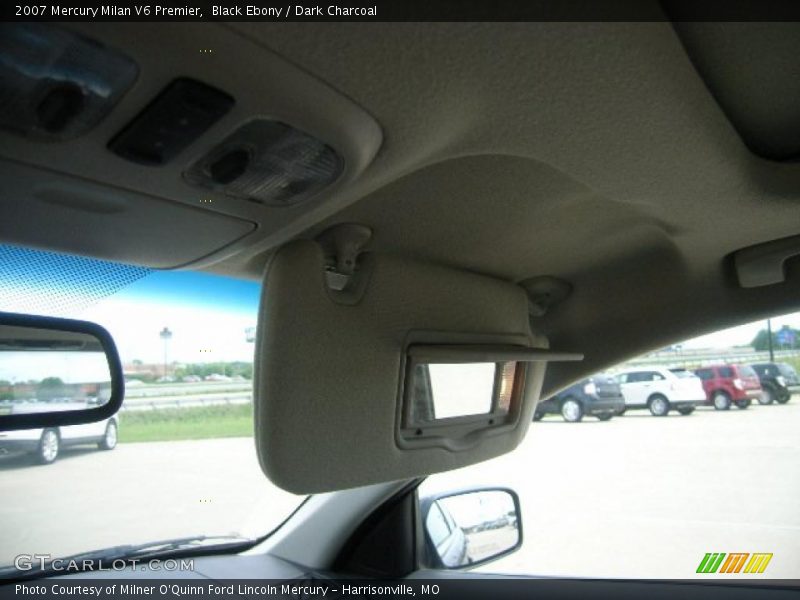Black Ebony / Dark Charcoal 2007 Mercury Milan V6 Premier