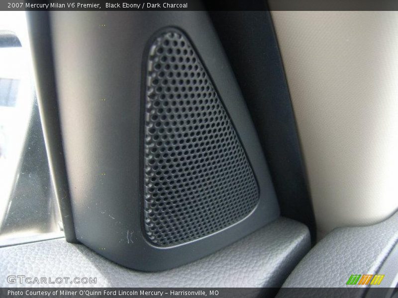 Black Ebony / Dark Charcoal 2007 Mercury Milan V6 Premier