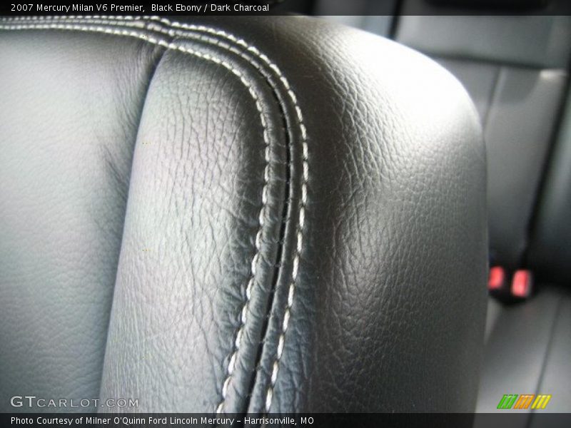 Black Ebony / Dark Charcoal 2007 Mercury Milan V6 Premier