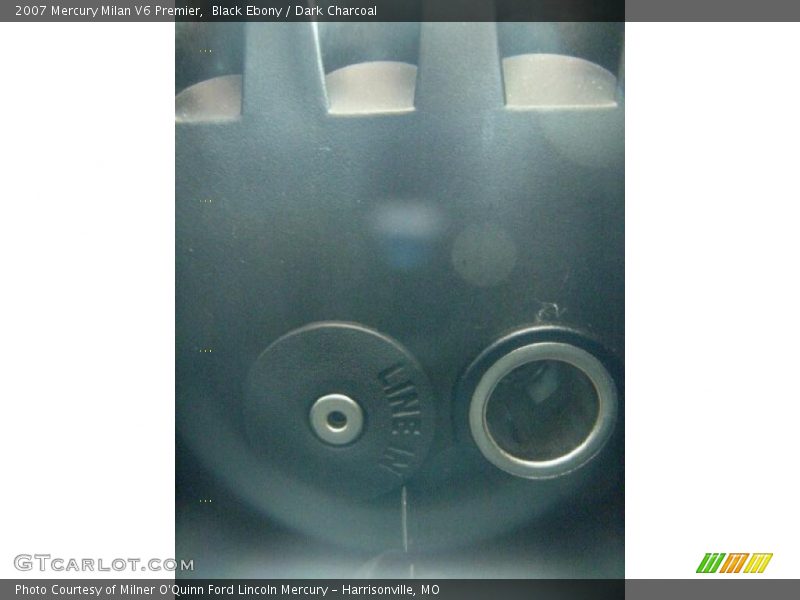 Black Ebony / Dark Charcoal 2007 Mercury Milan V6 Premier