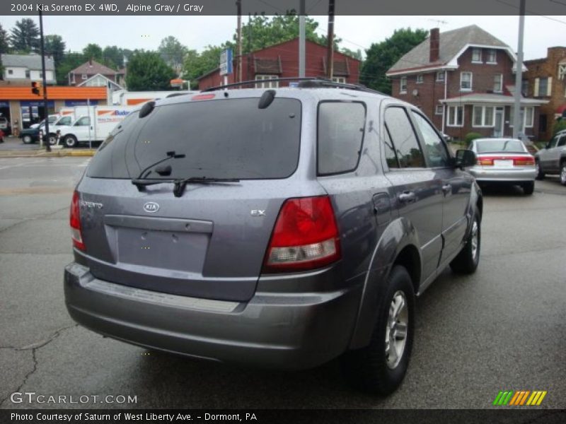 Alpine Gray / Gray 2004 Kia Sorento EX 4WD
