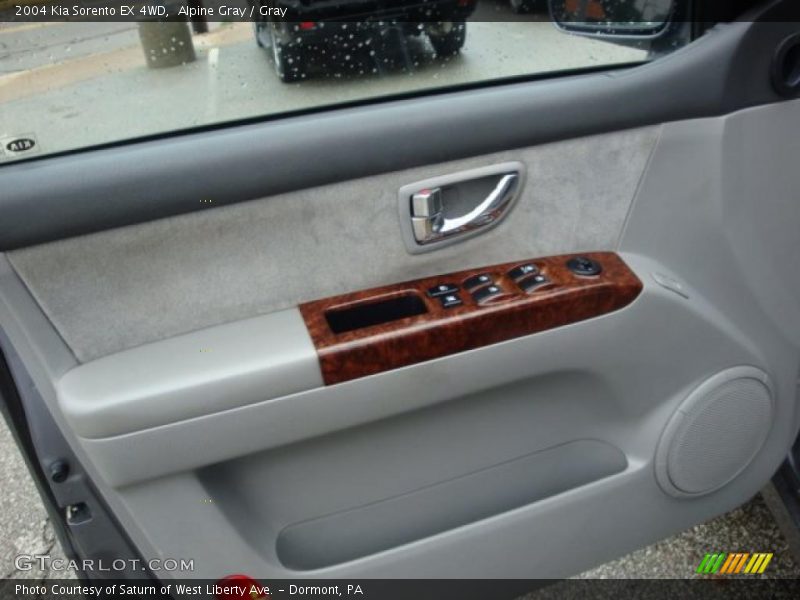Alpine Gray / Gray 2004 Kia Sorento EX 4WD