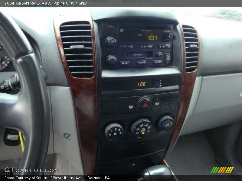 Alpine Gray / Gray 2004 Kia Sorento EX 4WD