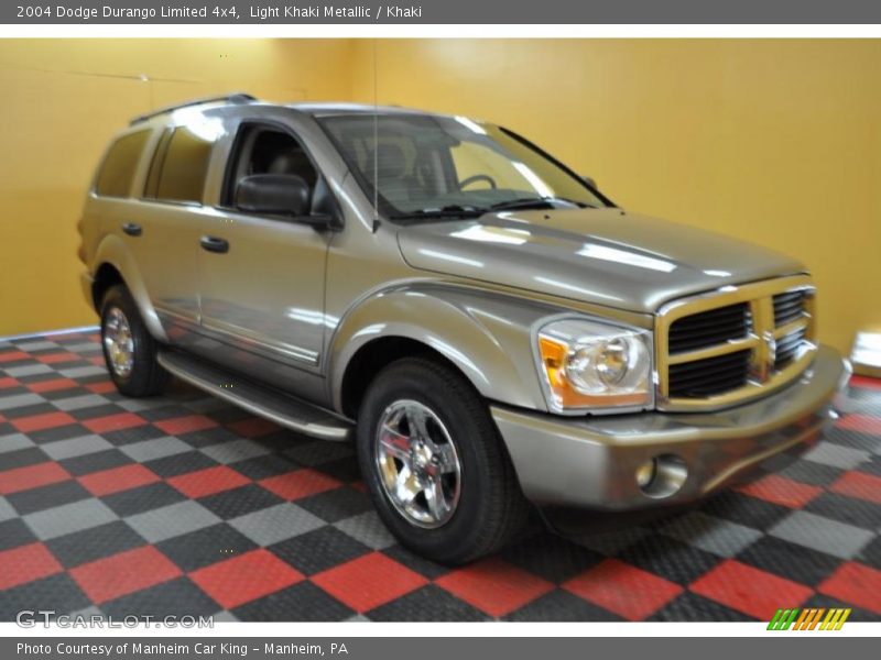 Light Khaki Metallic / Khaki 2004 Dodge Durango Limited 4x4