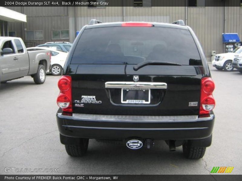 Black / Medium Slate Gray 2004 Dodge Durango SLT 4x4