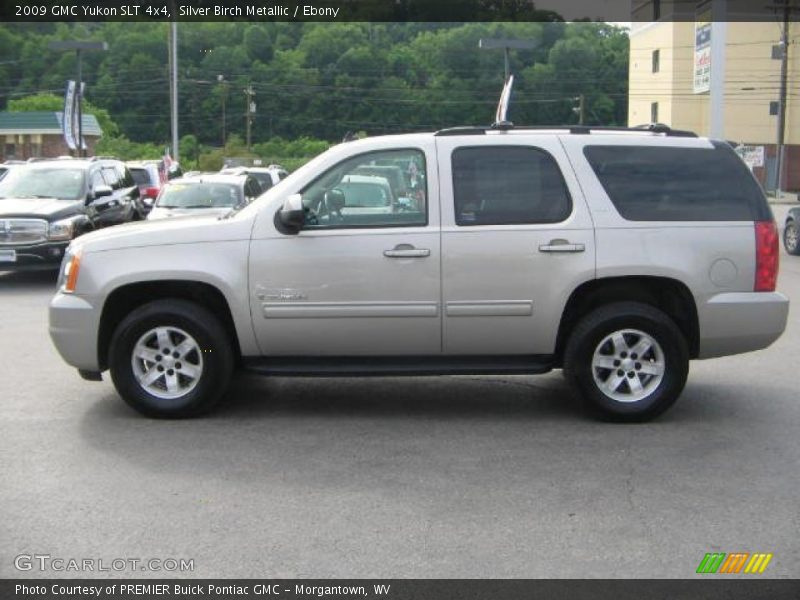Silver Birch Metallic / Ebony 2009 GMC Yukon SLT 4x4