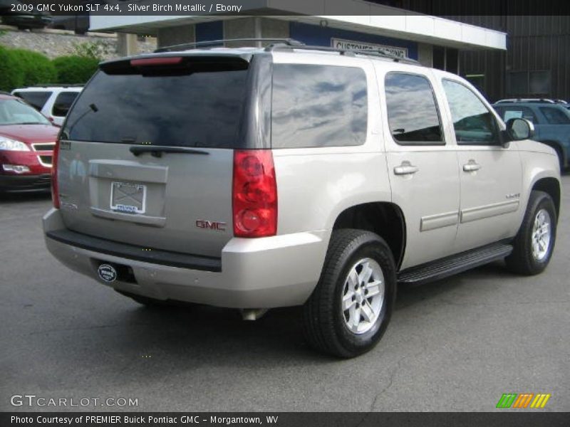 Silver Birch Metallic / Ebony 2009 GMC Yukon SLT 4x4