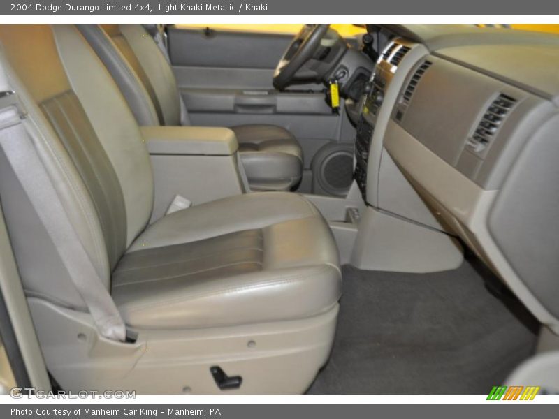 Light Khaki Metallic / Khaki 2004 Dodge Durango Limited 4x4