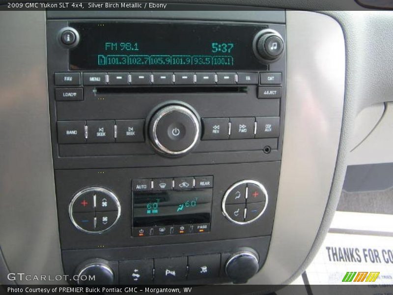 Silver Birch Metallic / Ebony 2009 GMC Yukon SLT 4x4